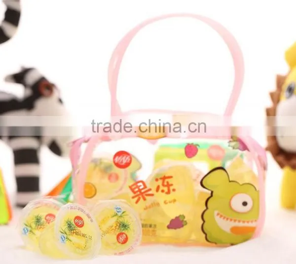 Low Sugar 30g Cup Soft Pineapple Fruit Jelly photo-4