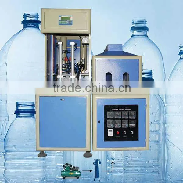 YZ-S1-II 2 CAVITY 2 heater semi automatic used pet bottle blowing machine