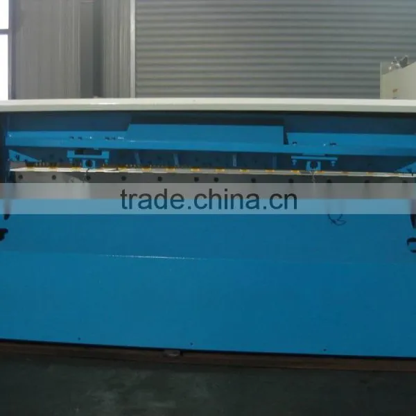 QC12Y CNC Hydraulic Swing Beam Shear Machine , Stainless Steel Cutting Machine photo-3