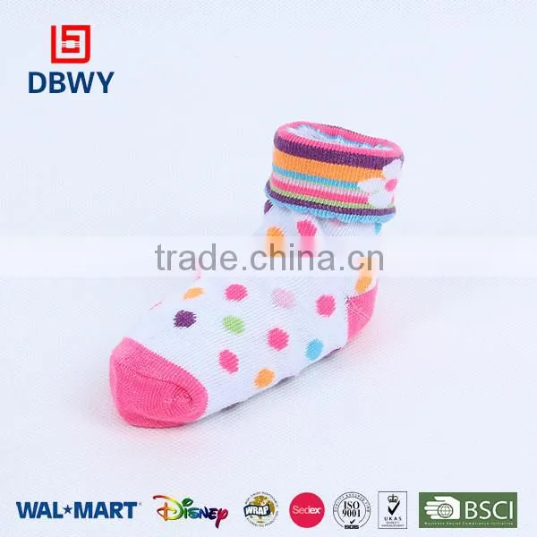 Cute Infant and Baby Socks Wholesale Custom Baby Socks Dot Socks