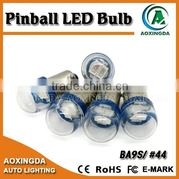 Manufacturer 6.3V LED Pinball Bulb 5630 2LEDs BA9S 44 47 555 photo-2