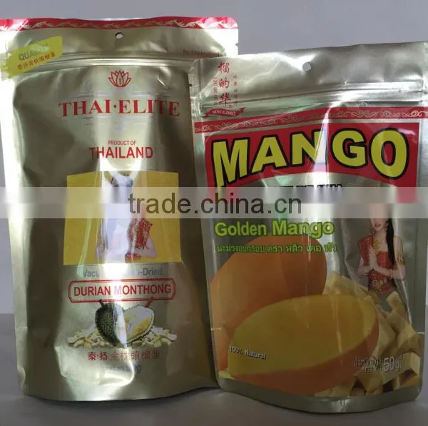 Customized Printed Standing Up Pouch Bags For Dried Mango Packing photo-2