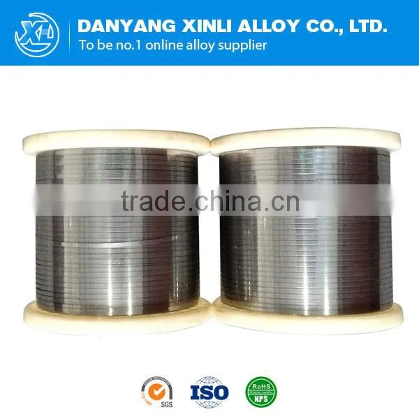Ni-Cr Alloy Cr20Ni80 Electric Resistance Ribbon Wire photo-2