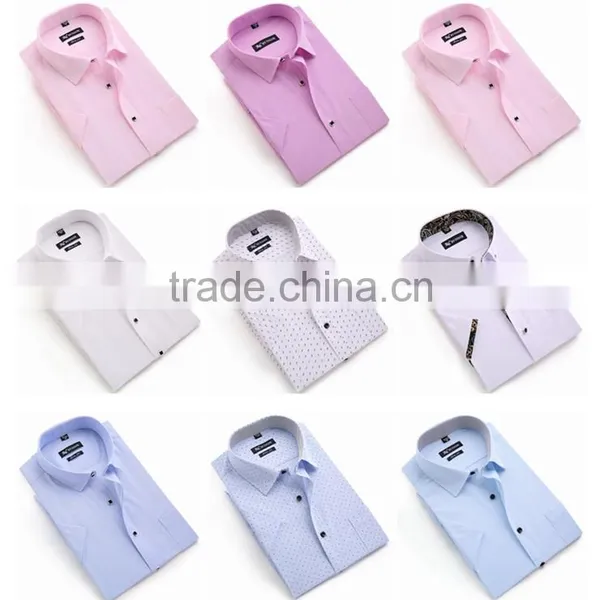 2016 the Latest Man Long Sleeve Cotton Woven Twill Shirt photo-6