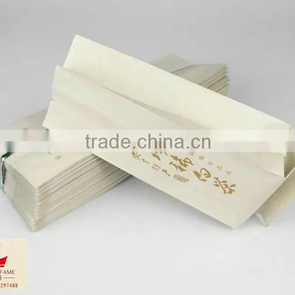 Customized Printed Natural Kraft Paper Stand up Pouch / Tea Packaging Bags photo-3