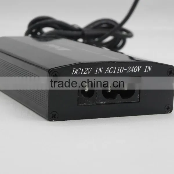 Universal Laptop Adapter With 8pcs Connectors & LCD Display for Home & Car Use photo-3