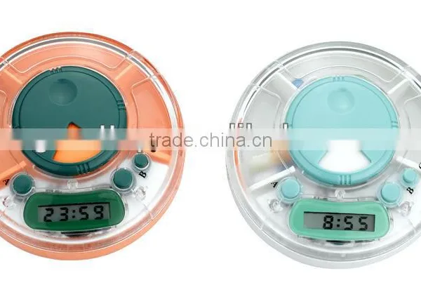 Pill box with alarm timer