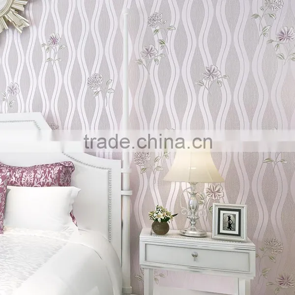 Cheap Price Rural Flower Living Room 3d Wallpaper photo-2