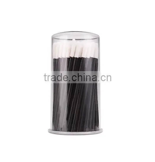Black Handle Disposable Lip Gloss Wands in Tube