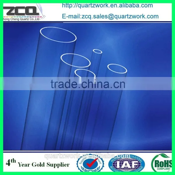 High Quality Quartz Heating Tube Quartz Tube Price photo-4