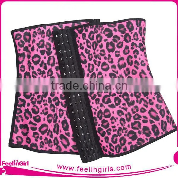 3 Hooks Leopard Latex Reduicing Waist Training Corsets Wholesale Quality Choice photo-5