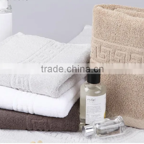 Super Absorbent 100% Cotton White Plain Woven Towel With Great Price photo-6