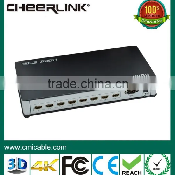 Wholesale 4*4 Full hd Hdmi Matrix Switch photo-3