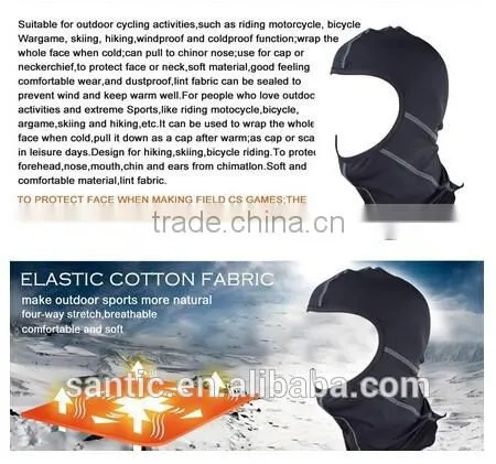 2015 Santic Cycling Hood Neck Thermal Warmer Face Mask Hot Sell photo-4