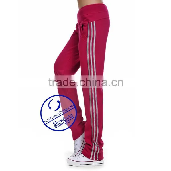 Custom Wholesale High Quality Cotton Polyeater Women Yoga Pants photo-5