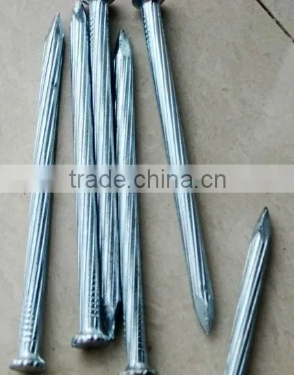 Black Galvanized Hardened Steel Concrete Nail With High Quality