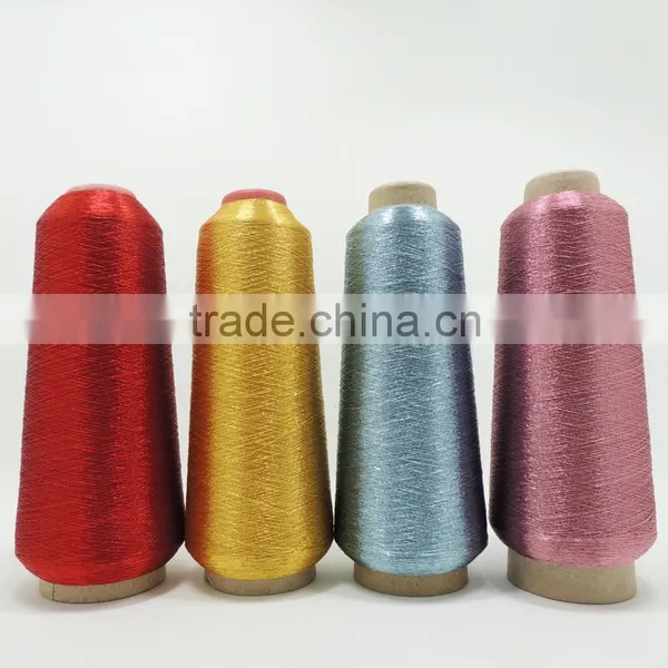 China Factory Supplier Multicolor Metallic Yarn Used Embroidery Machine photo-3