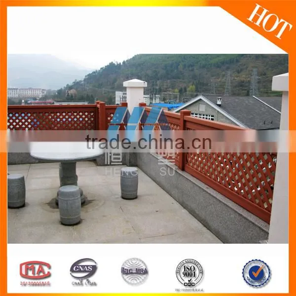 2016 Cheap Wood Plastic Composite Outdoor WPC Deck Railing Designs photo-5