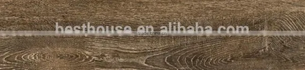 Wooden Design 900x160mm Floor Tile Ink-jet Flat Surface