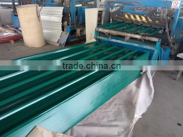 PPGL Color Coated Galvalume Sheet Corrugated Steel Roof photo-4