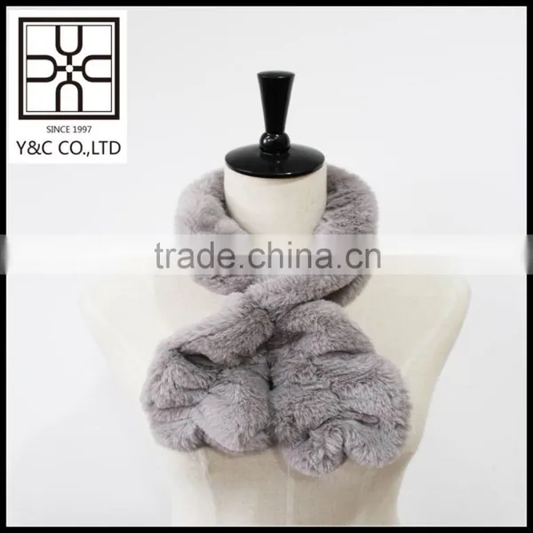 New Design Elastic Faux Fur Snood photo-2