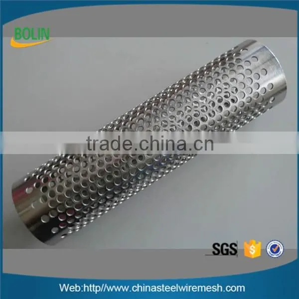 Free Samples Bright Finish Stainless Steel Perforated Metal Filter Tubes for Filter Equipment photo-6