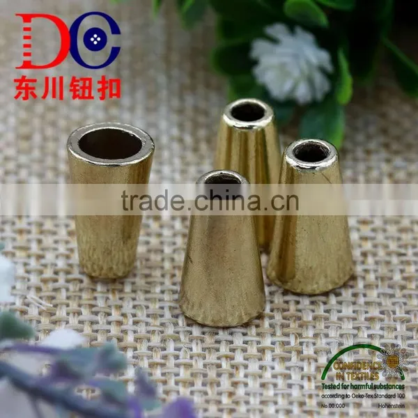 High Quality Brass Tin Metal Cord End Stoppers for Garment photo-3
