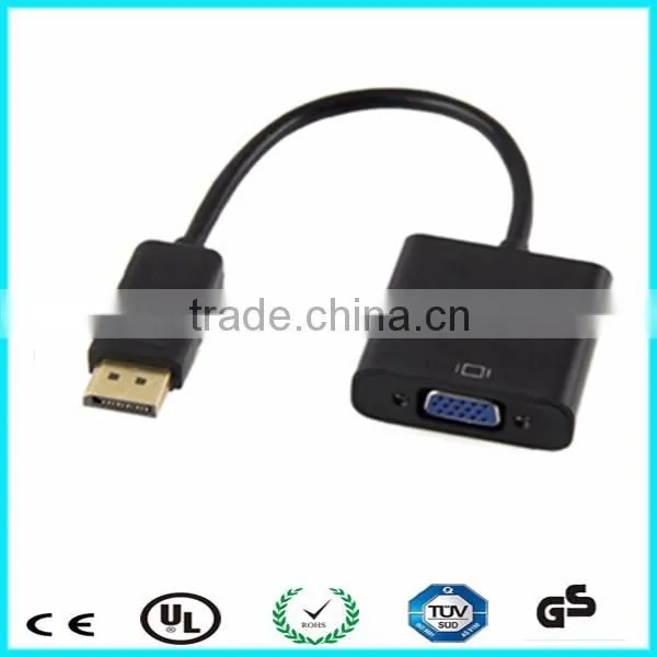 Wholesale Black Male dp to Female Vga Adapter photo-3
