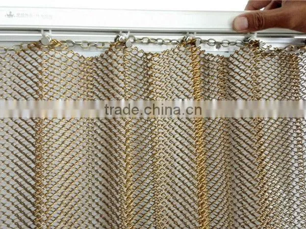 Different Color Decorative Metal Mesh Chain Link Curtain photo-4