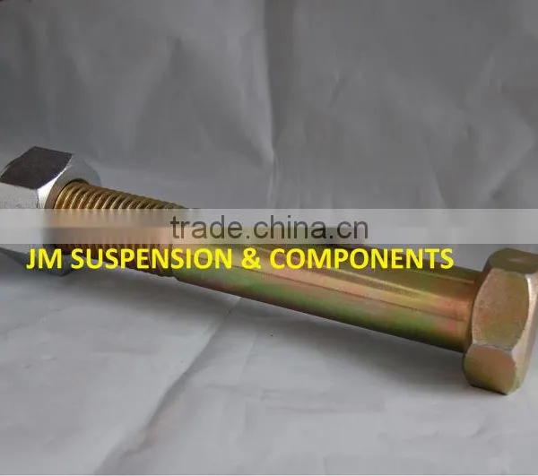 Manufacturers of Torque Arm Bolt M30 x 310 mm WITH NYLOC NUT for Trailer and Truck BPW/ HUTCH/ HENDRICKSON/REYCO/FRUEHAUF