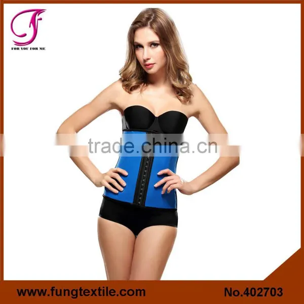 4027 Woman Sport Latex Plus Size Waist Training Corset photo-3