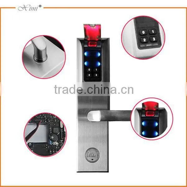 ADEL4920 Fingerprint and Card and Password Fingerprint Door Lock Fingerprint Access Control System Biometric Electric Lock photo-3