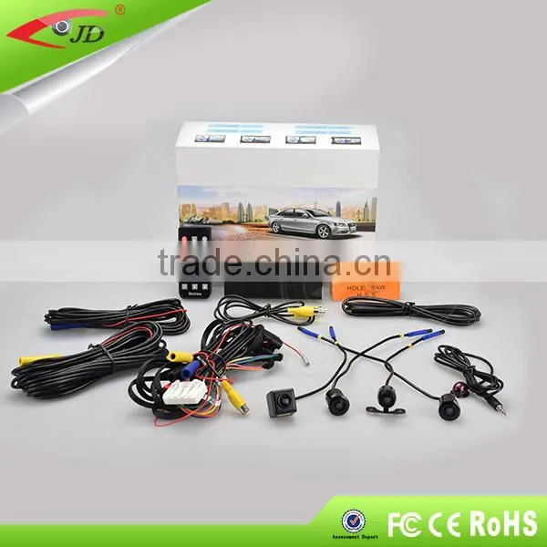 Seamless Splicing With 4 Video Input 360 Degree Car Camera System Parking System