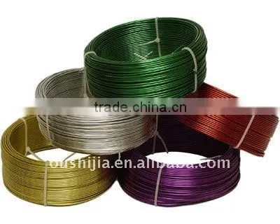 Colourful PVC Coated Wire(factory)