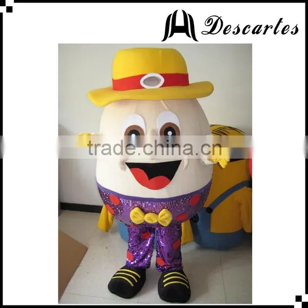 Top Sale Funny Easter Mascot Costume, Adult Easter Egg Walking Costume for Festival