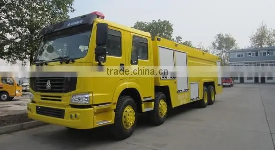New Arrival Factory Sale Top Level 25ton Sinotruk Howo 8x4 Rescue Fire Engine photo-4
