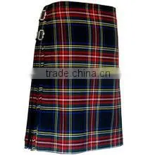 Menes Beautiful Custom_ Made Sup-rim Quality Tartan Kilt TRI-1833 photo-2