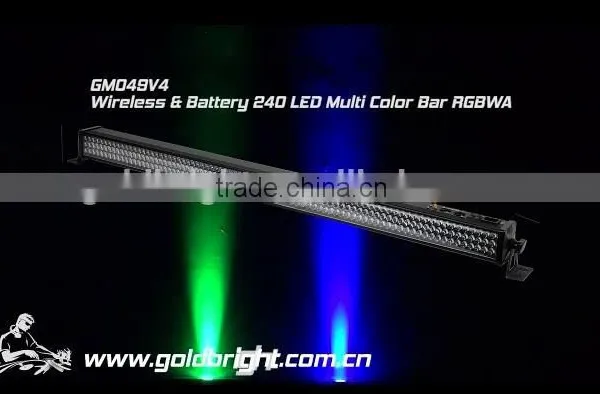 Led Flash Light Bar Wash Wall Light RGB Strip Light photo-3