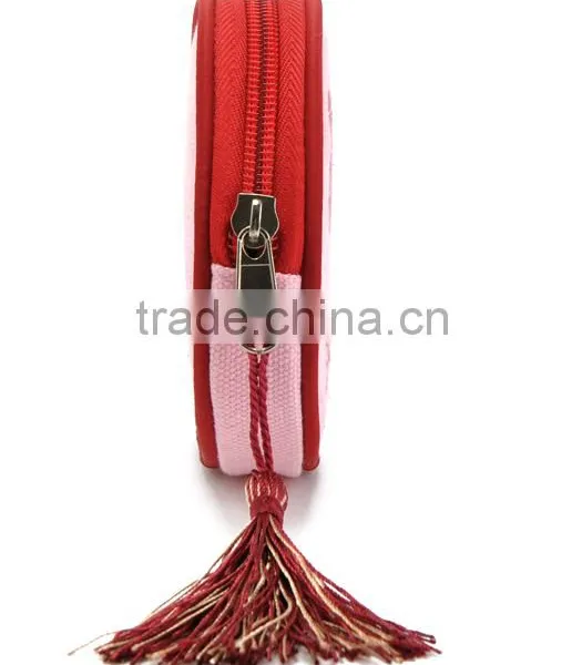 Promotional Round Shape MINI Canvas Bags With Company Logo photo-4