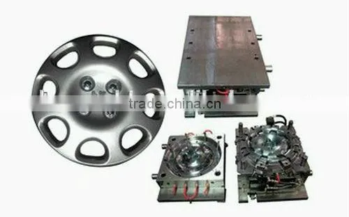 Huangyan Injection Plastic Auto Hub Cap Mould Supplier photo-3