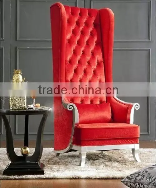 Modern Wooden High Back Pedicure Chair,hotel Chair,leisure Chair photo-2