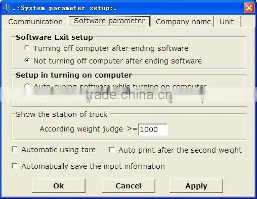 HY VC Standard Weighing Indicator Crane Scale Software and Equipments Software Download photo-4