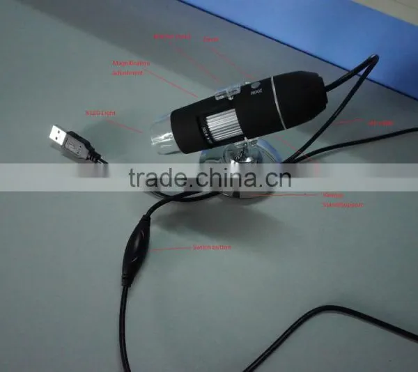50-1000x 8-Led Light Usb Electronic Microscopy for PCB photo-5