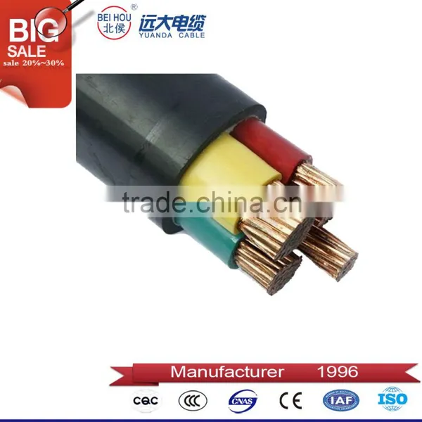 0.6/1kv Copper Conductor PVC Insulated Power Cable /95mm2,120mm2.240mm2,185mm2,150mm2,300mm2 photo-3