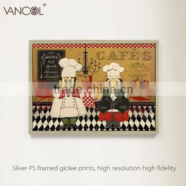 Double Fat Cook Painting Canvas,canvas Printing for Fat Cook photo-2