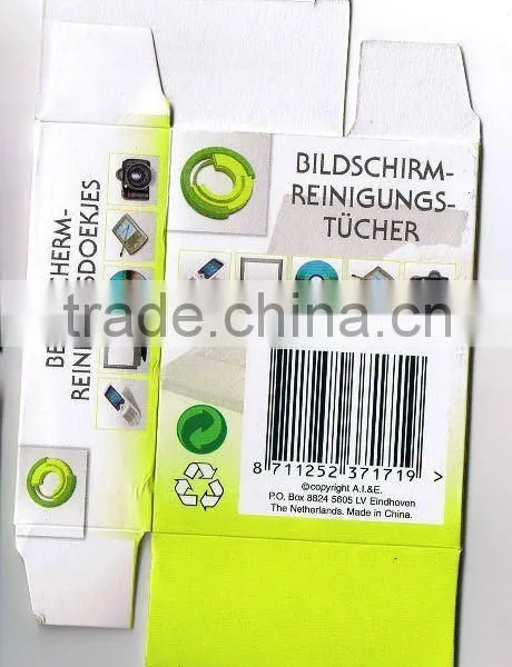 Monitor Cleaner, Individually Wrapped Lens Cleaner Wet Wipes, Dry Fast Without Streaks Left photo-3