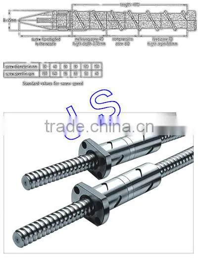 COLD HEAT FEEDING SCREW AND BARREL photo-2