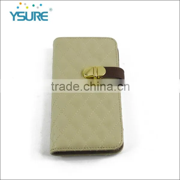 2016 New Arrival Slider Diamond pu Case for Huawei , , Four Card Slots and One Pocket . The New Matel Button photo-3