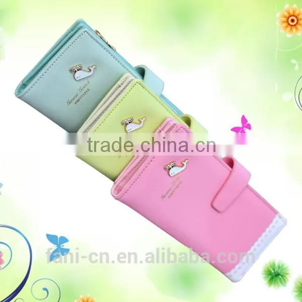 Guangzhou Fani Leather Factory Hand Craft Cheap Leather Clutch Purses for Ladies photo-5