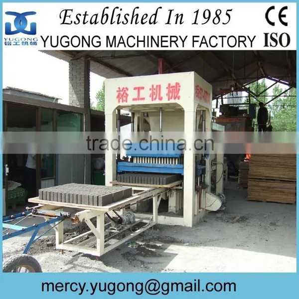 Yugong Factory Delivery Concrete Block Making Machine, Hollow Block Machine With Extreme Durability photo-2